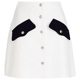 Moschino Refurbished Two-Tone Mini Skirt IT
