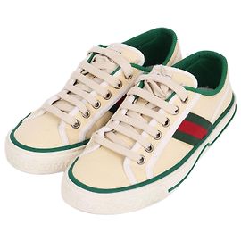 Gucci Ivory Tennis Sneaker