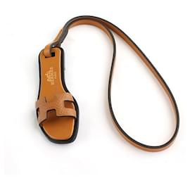 Charm de sac Apsong Camel Oran Slipper - Hermès