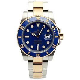 Rolex Orologio Submariner Blue Combi Quadrante Pastello da Uomo
