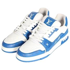 Louis Vuitton Sneakers Trainer Monogram Blu