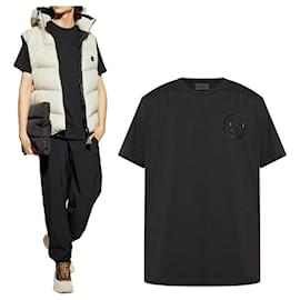 Logo Baumwoll-T-Shirt - Moncler
