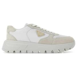 Sneakers in nylon e scamosciato RAX - Prada