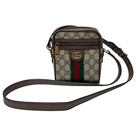 Gucci Borsa a Spalla e Borsa a Tracolla in Tela Ophidia GG