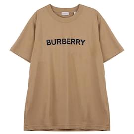 Burberry Signature Classic Logo Kurzarm-T-Shirt für Damen