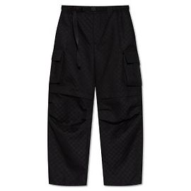 Gucci Pantaloni cargo in jacquard GG allover