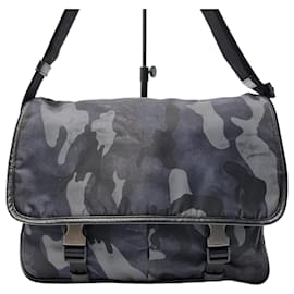 Borsa Messenger in Nylon Crossbody (Premium Unisex, Camo) - Prada