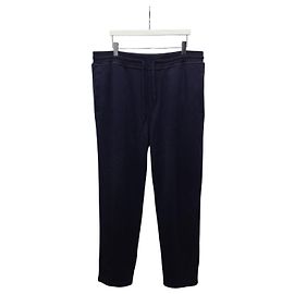 Brunello Cucinelli Pantaloni da training in cashmere blu navy