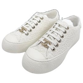 Chanel Sneaker in tweed da donna