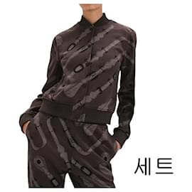Conjunto de chaqueta varsity Coaching Remix y pantalón de jogging para mujer - Hermès