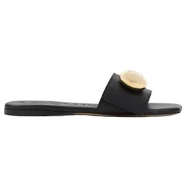 Loewe Sandali Pebble in pelle di vitello morbida
