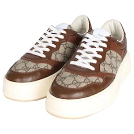 Gucci Sneakers ricamate marroni