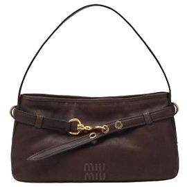 Miu Miu Aventure Ledertasche aus Nappa-Leder Regular