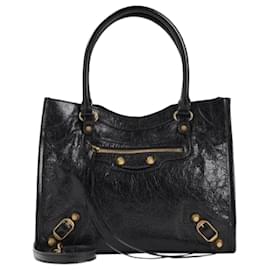 Balenciaga Le City Mini Tote Bag con accenti in oro vintage