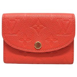Louis Vuitton Cartera monedero Rosalie Empreinte Minnesota Orange