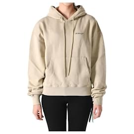 Caravaggio Arrow Hoodie Beige - Off White