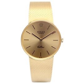 Rolex Orologio Moneta Cellini Uomo Vintage Medium Manuale