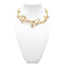 Chanel Collana Choker Crystal LOVE