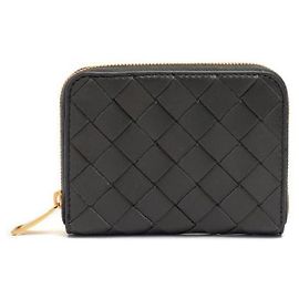 Bottega Veneta Monedero Intrecciato stamp: