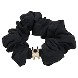 Neues Trionf Seiden-Scrunchie mit Gold-Finish und Kristallen - Céline