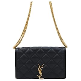 Saint Laurent Borsa a tracolla con catena Monogram