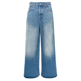 Pantalones rectos de denim - Gucci