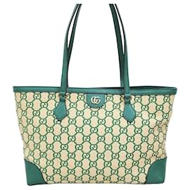 Borsa a tracolla Tote Ophidia Rafia Medium - Gucci