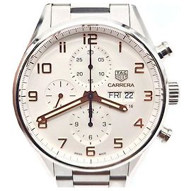 Tag Heuer Orologio Carrera Caliber Chronograph in acciaio