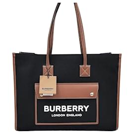 Borsa tote in tela Freya Medium - Burberry