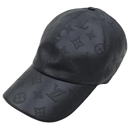 Louis Vuitton Shadow Leather Monogram Baseball Cap