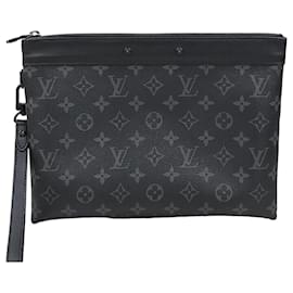 Louis Vuitton Clutch Eclipse Monogram Pochette To Go