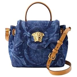 Medusa Tasche Baumwolle Blau - Versace