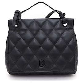 Balenciaga Borsa a tracolla e borsa a spalla trapuntata nera di medie dimensioni