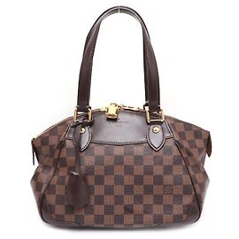 Louis Vuitton Borsa Tote Verona PM in tela Damier Eben
