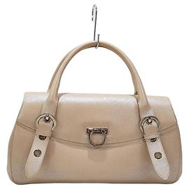 Salvatore Ferragamo Gancini Logo Tote Bag