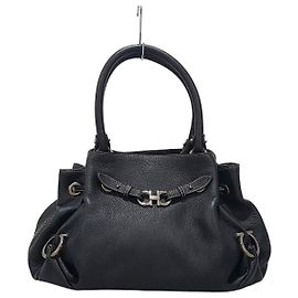 Salvatore Ferragamo Gancini Decoration Tote Bag
