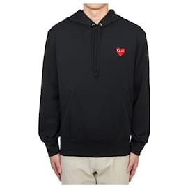 Roter bestickter Herren-Kapuzenpullover AX - Comme Des Garcons
