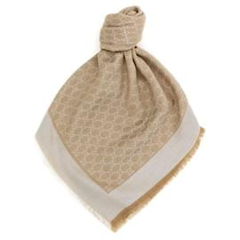 Sciarpa in seta e lana - Gucci