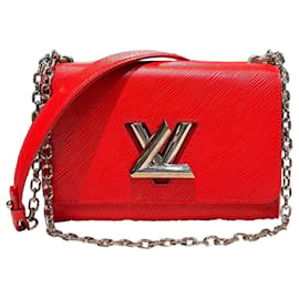 Louis Vuitton Epi Twist MM Red Schultertasche Umhängetasche
