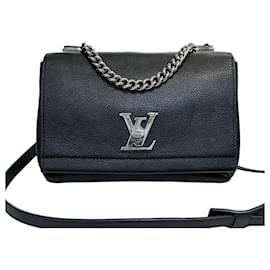 Louis Vuitton Borsa a tracolla Lockme BB Black