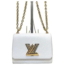 Louis Vuitton Borsa a Spalla con Catena Epi Twist PM White