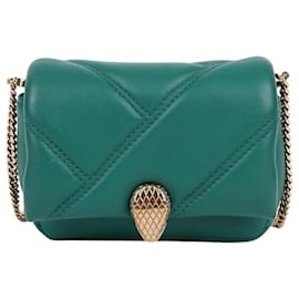 Bulgari Borsa a tracolla Nano Serpenti in tonalità oro