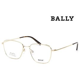 Bally Montura de gafas de lujo Asian Fit Montura dorada ultraligera