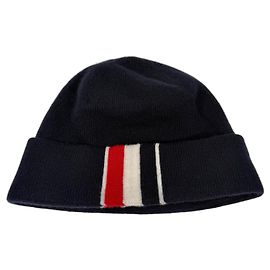 Thom Browne Gorro de lana merino tejida (OS)