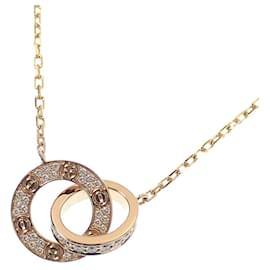 Collana Cartier Love Circle con Diamanti