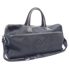 Bolso Boston Louis Vuitton en Damier Géant Noir