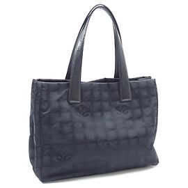Borsa tote in nylon nero Chanel - New Travel Line