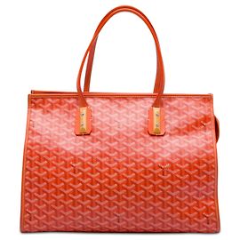 Tote Goyard Orange Goyardine Marquises