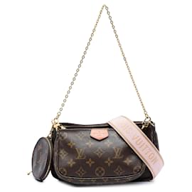 Louis Vuitton Marrone Monogram Multi Pochette Accessoires