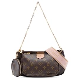 Louis Vuitton Marrone Monogram Multi Pochette Accessoires